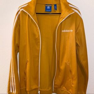 Yellow Adidas Track Jacket